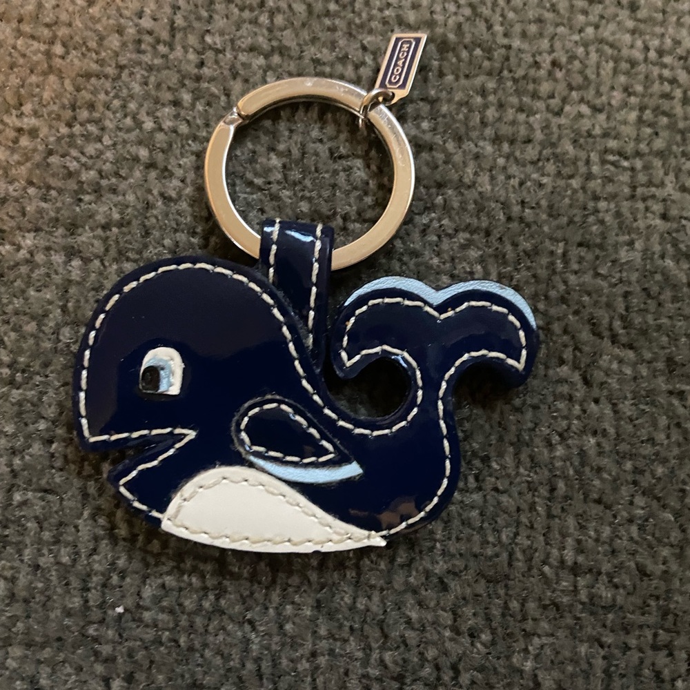 Coach Whale Fob